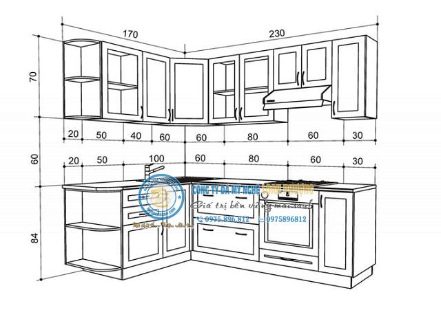 Tìm Hiểu Kích Thước Bàn Bếp Theo Phong Thủy Đạt Chuẩn